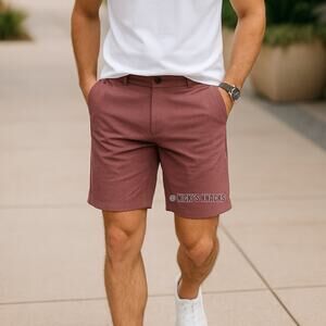 O'Neill Reserve Hybrid Water Shorts Port Red Stretch Swim Trunks Size 30